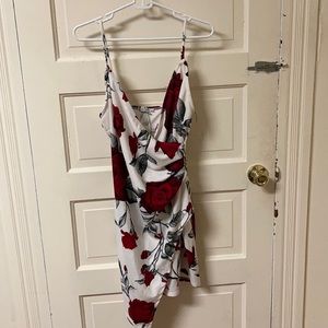 Iris Brand Rose Faux Wrap Dress